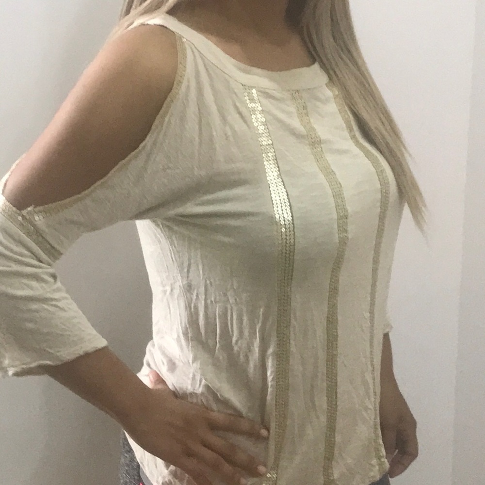 Indian hand beaded one of a kind designed top